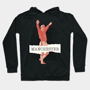 David Beckham Manchester Football Minimalist Hoodie